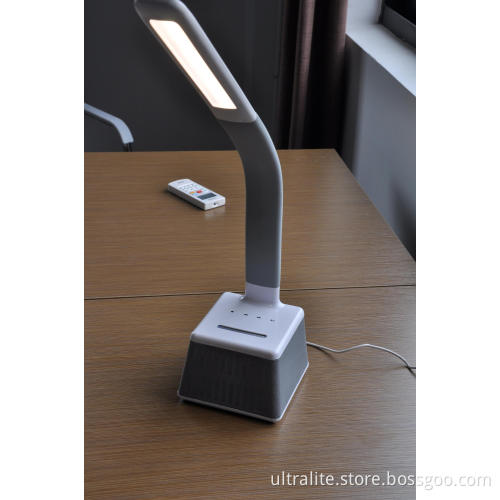led desk lamp with bluetooth speaker